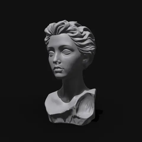 Plaster head